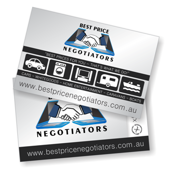 Best Price Negotiators Card